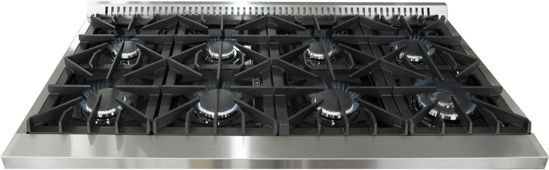 FORNO Package - 48 Inch Dual Fuel Range, Wall Mount Range Hood, Refrigerator, Microwave Drawer, Dishwasher, AP-FFSGS6156-48-8