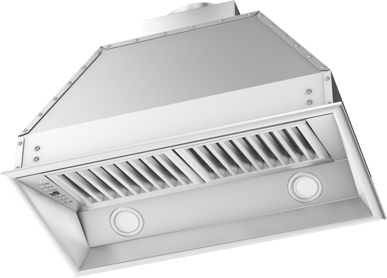 ZLINE 28 Inch Range Hood Insert Remote Blower Stainless Steel Ducted 695-RD-28