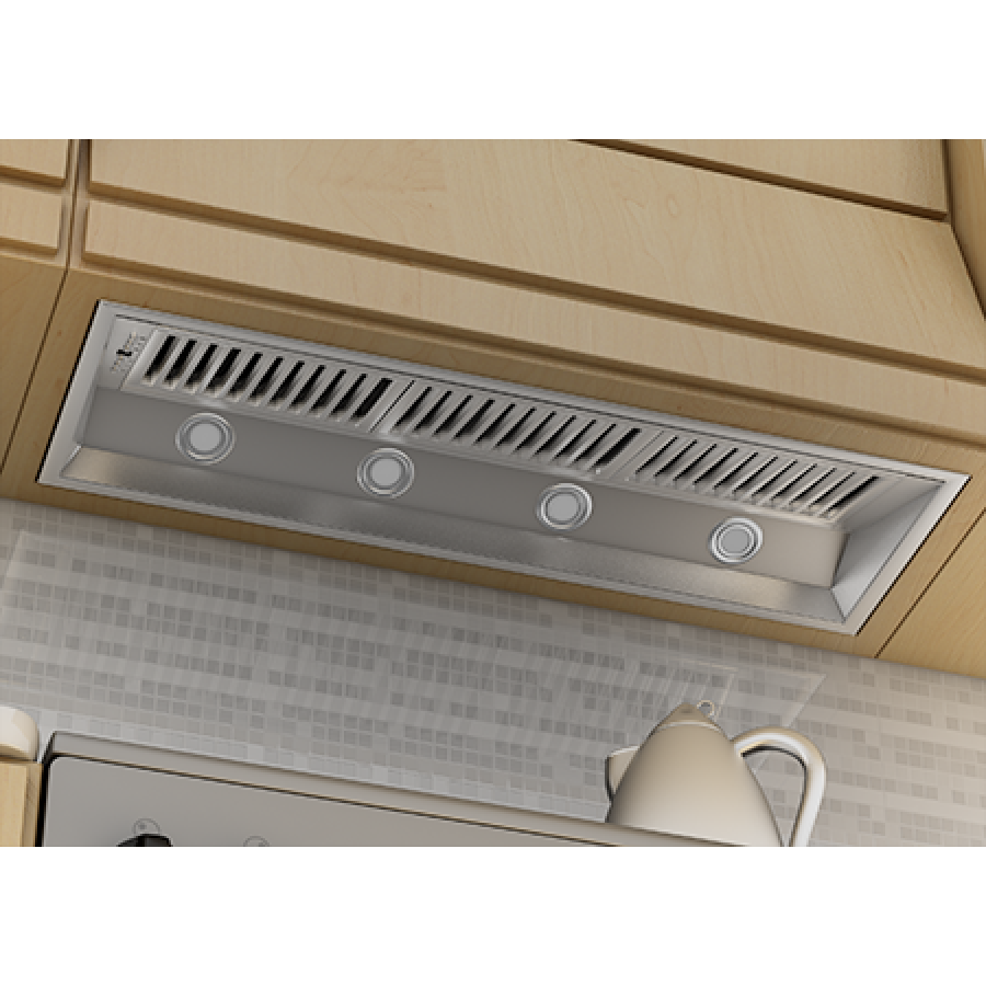 ZLINE 46 in. Range Hood Insert Wall Mount 21 in. Depth Stainless Steel 721-46