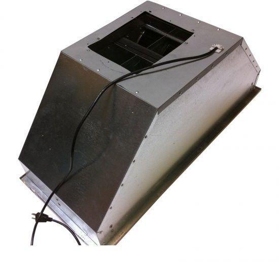 ZLINE 34 in. Range Hood Insert, Remote Blower, Ducted, Stainless Steel (695-RD-34)