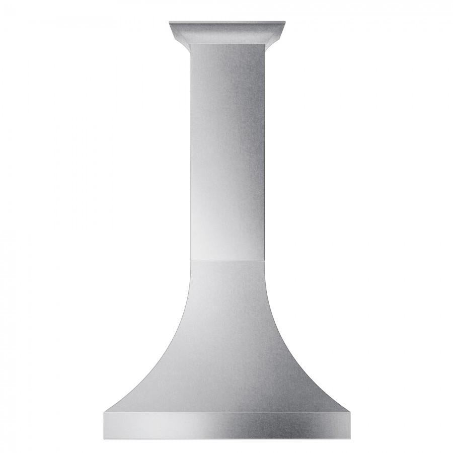 ZLINE 36 Inch Wall Mount Range Hood Satin Stainless Steel Designer Series Ducted (8632S-36)