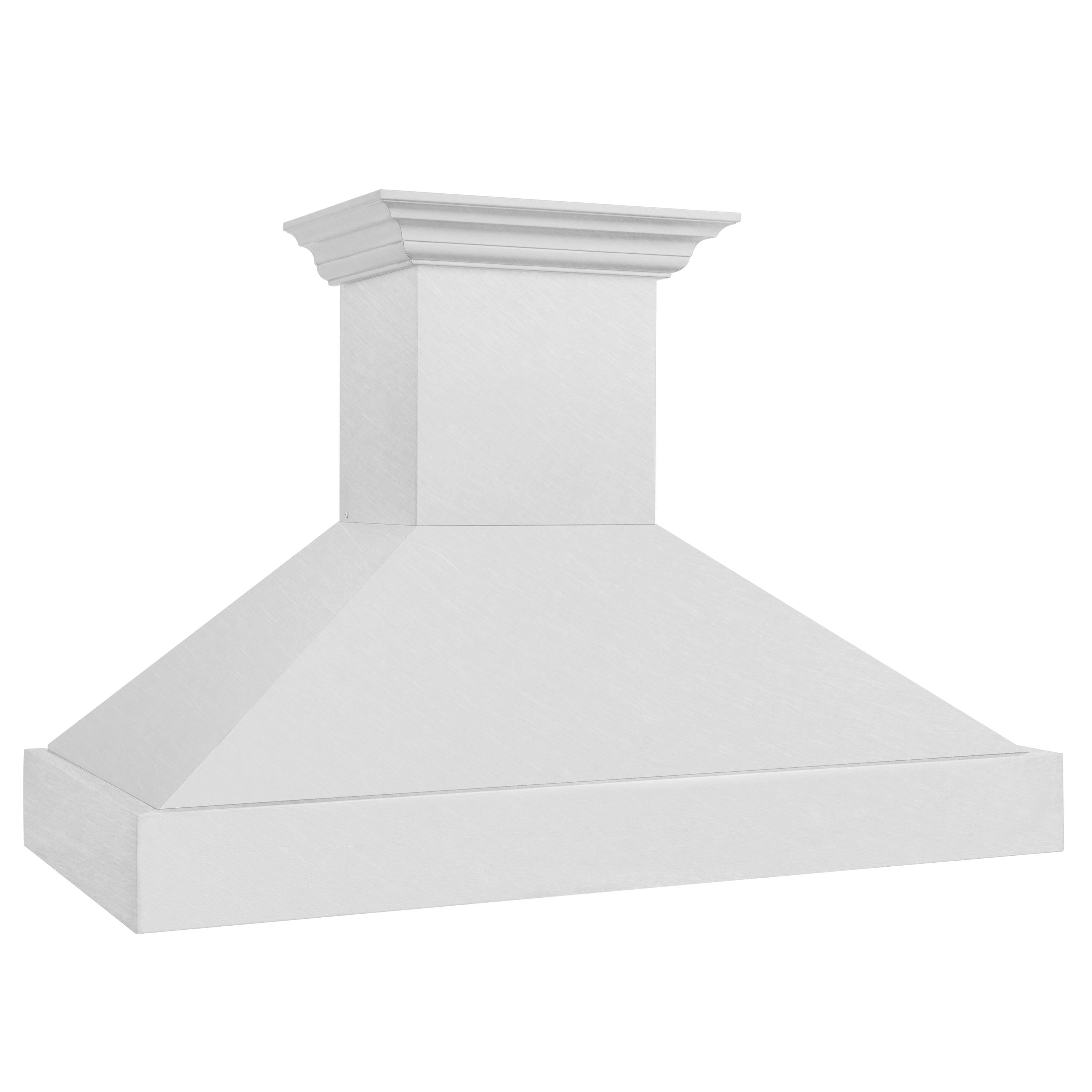 ZLINE 48 in Wall Mount Range Hood 400 CFM Satin Stainless Steel (8654SN-48)