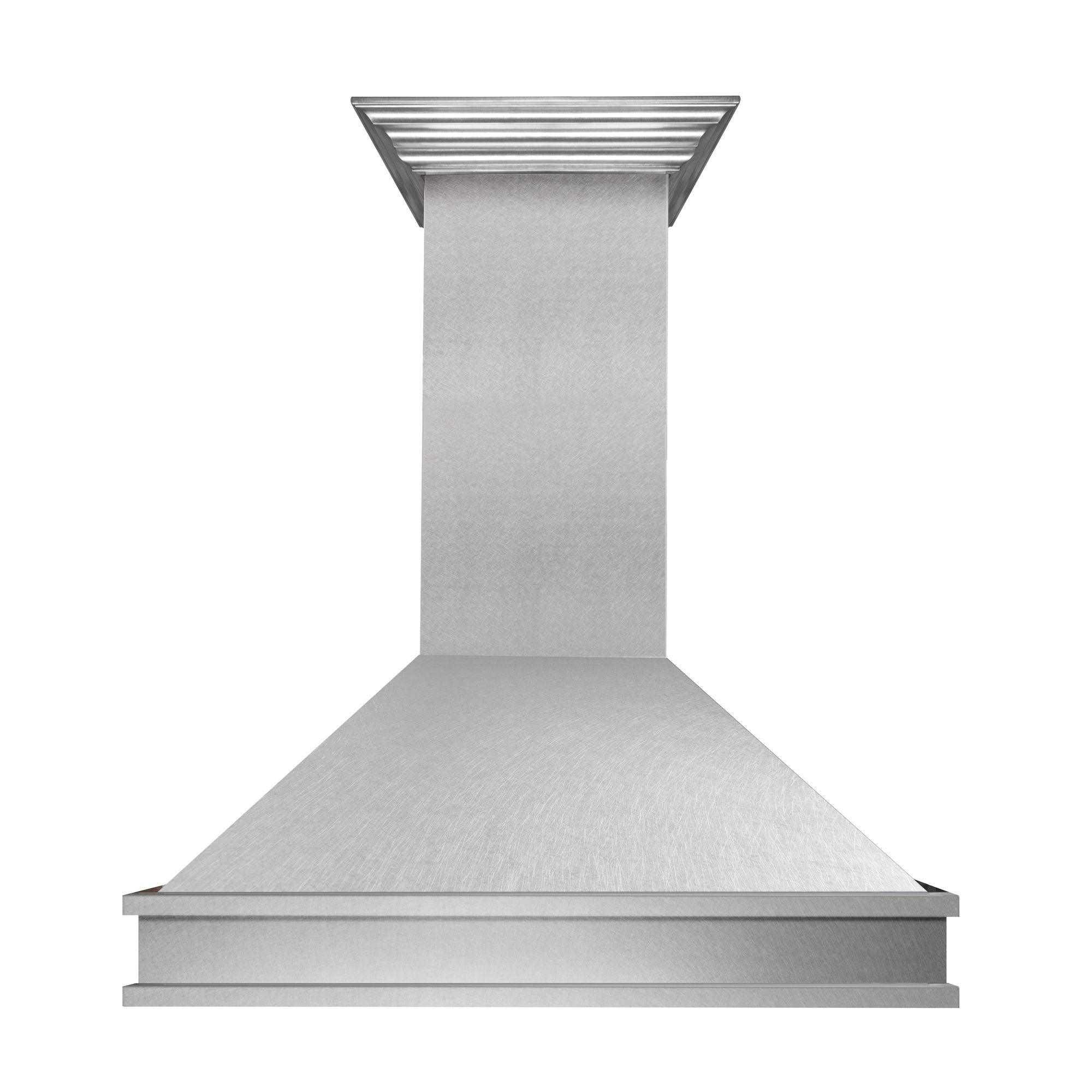 ZLINE 36 Inch Wall Mount Range Hood Satin Stainless Steel 400 CFM Ducted Designer Series (8656S-36)
