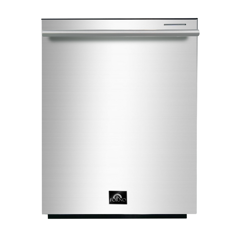 FORNO Appliance Package - 30" Gas Range, 30" Range Hood, Dishwasher, AP-FFSGS6276-30-W-2