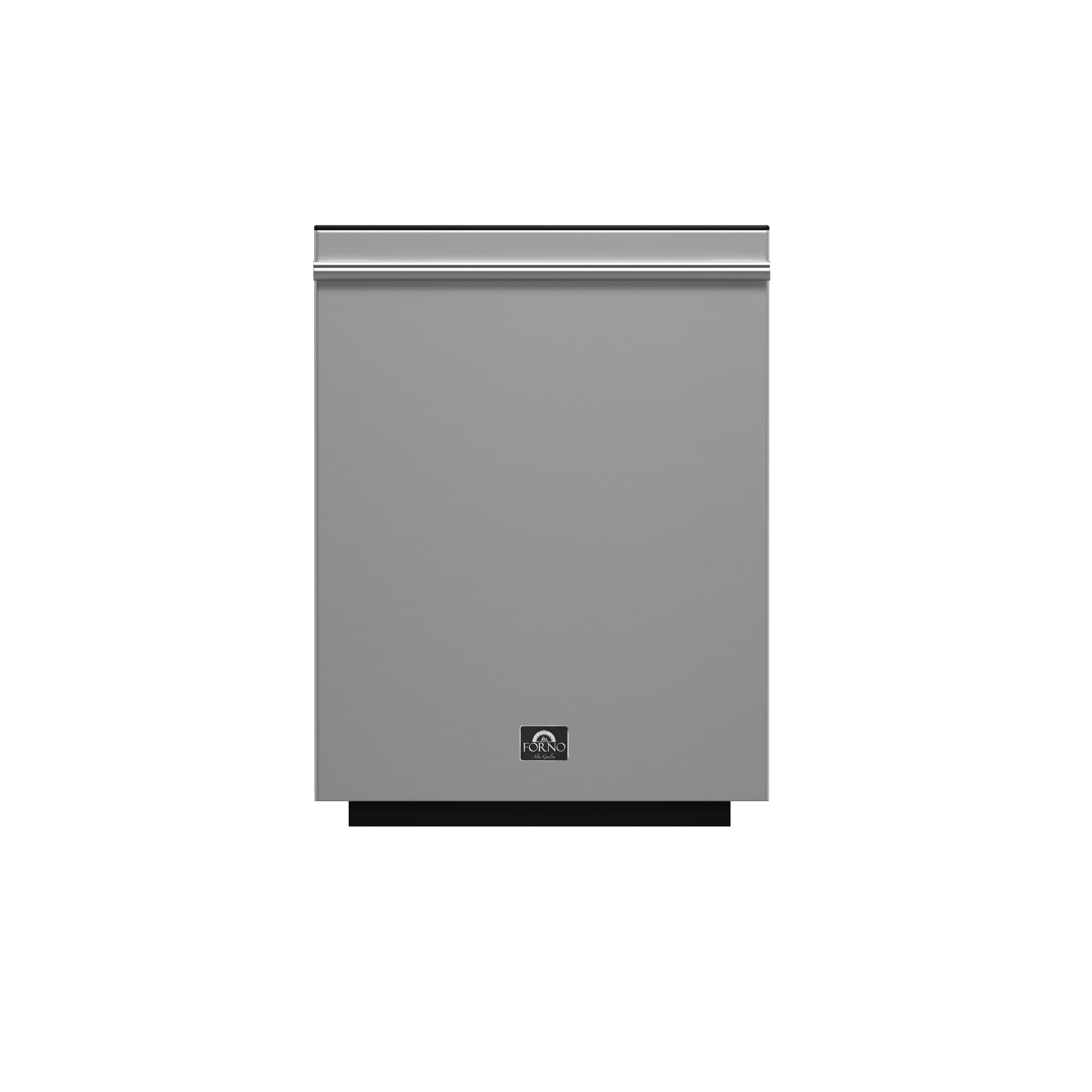 FORNO Pozzo 24-Inch Built-In Tall Tub Dishwasher, Stainless Steel (Model FDWBI8067-24S)