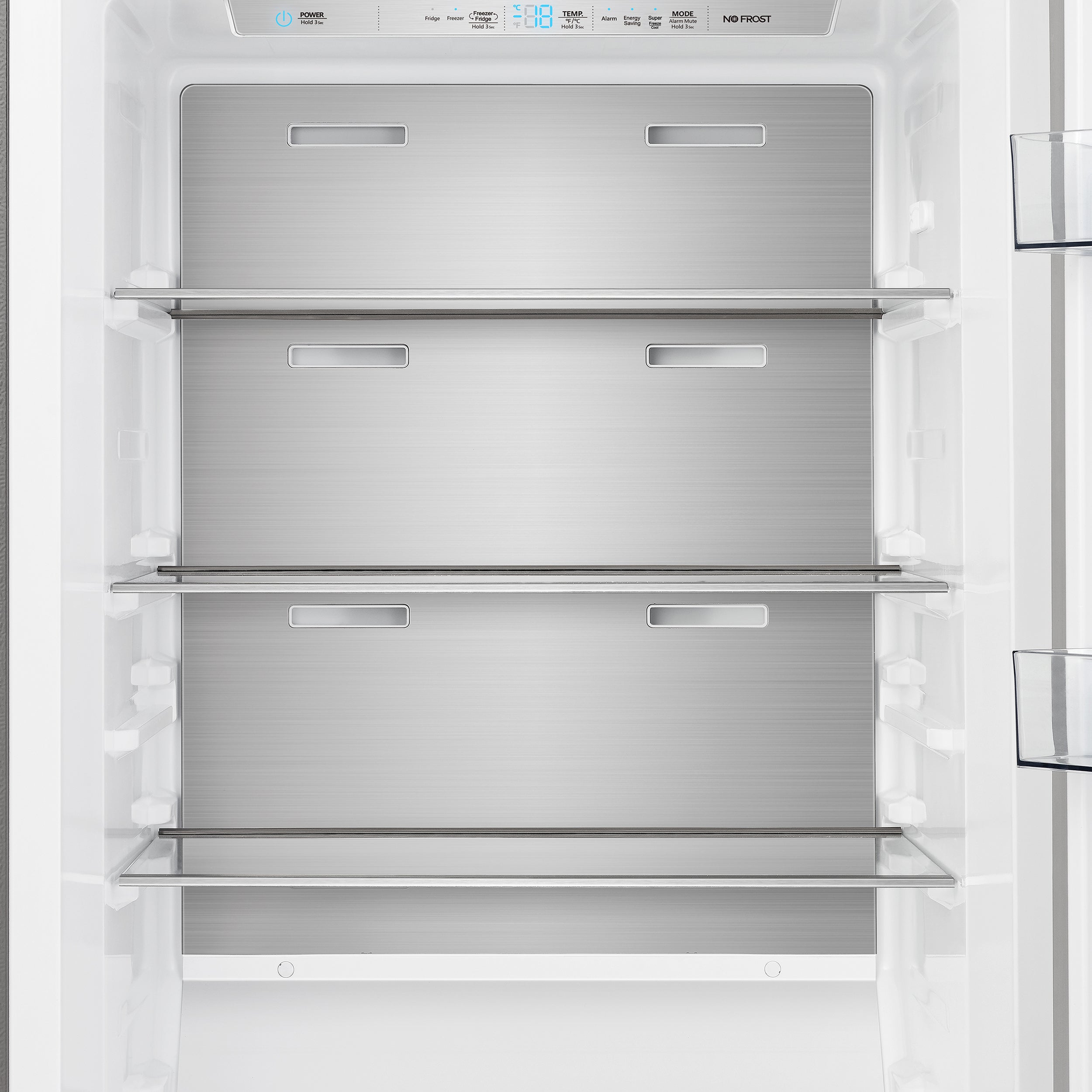 FORNO Maderno 60-Inch Convertible Refrigerator Freezer, 27.2 Cu. Ft., with Trim Kit, Model FFFFD1722-60S