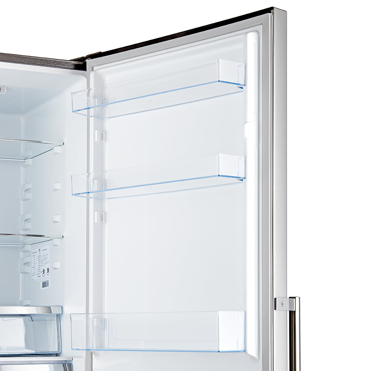 Forno Guardia 46.8-Inch Side-by-Side Refrigerator with Bottom Freezer, 21.6 cu ft, Stainless Steel (Model FFFFD1778-48)