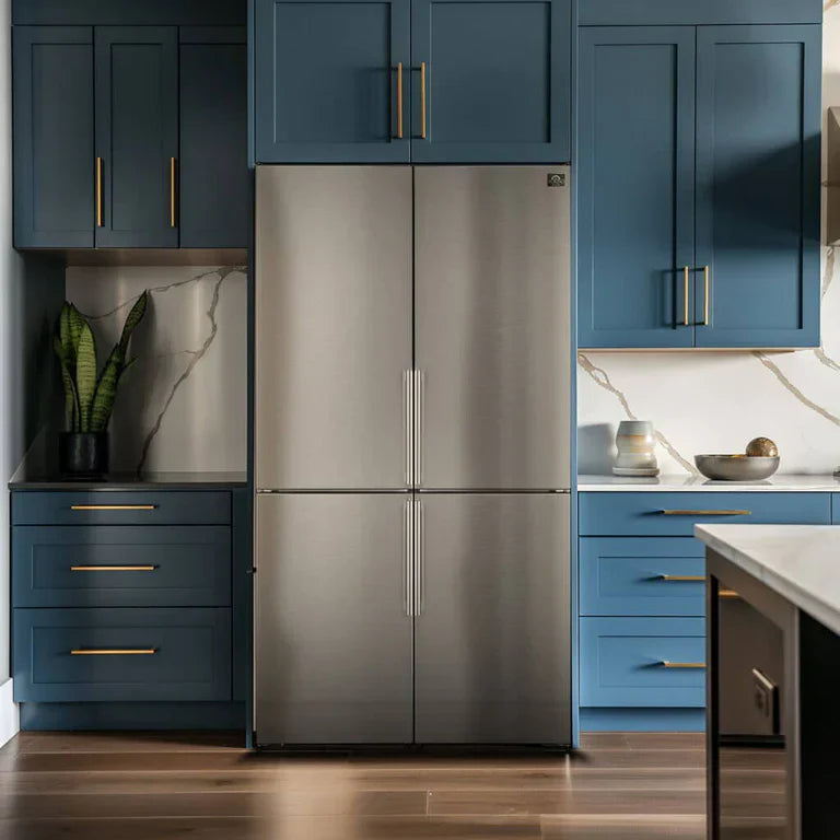 FORNO Appliance Package - 48" Dual Fuel Range, Dishwasher, 48" Refrigerator, AP-FFSGS6156-48-11