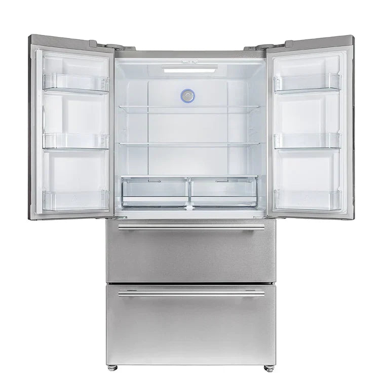 FORNO Appliance Package - 36" Dual Fuel Range, Dishwasher, 36" Refrigerator, FBDL-004-02CAUS