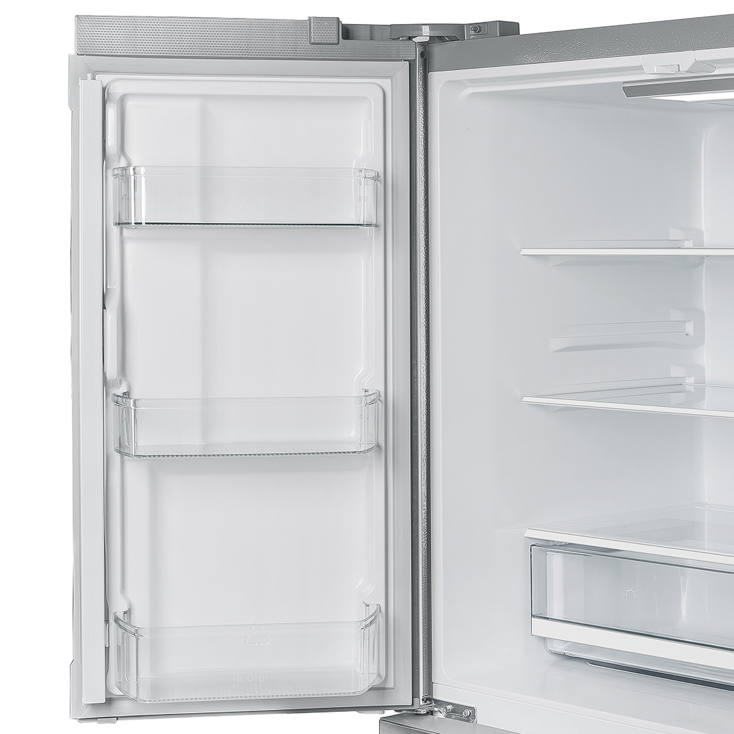 Forno Moena 40-Inch Built-In French Door Refrigerator, 19.2 cu. ft., Stainless Steel, Ice Maker, Modern Trim Kit (Model FFRBI1820-40MG)