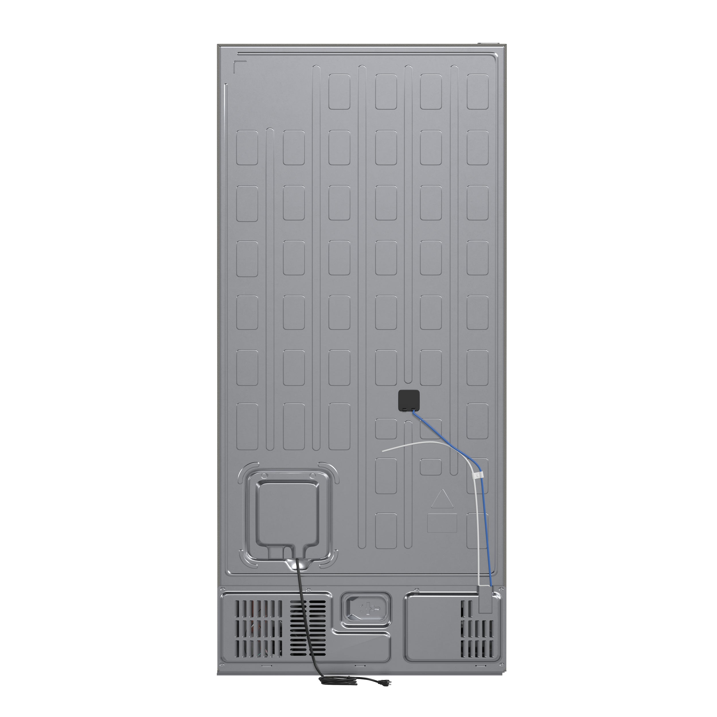 Forno Espresso Milano 31-Inch French Door Refrigerator with Bottom Freezer, 17.2 cu ft, Left Swing, Ice Maker, Stainless Steel, Model FFFFD1786-31S