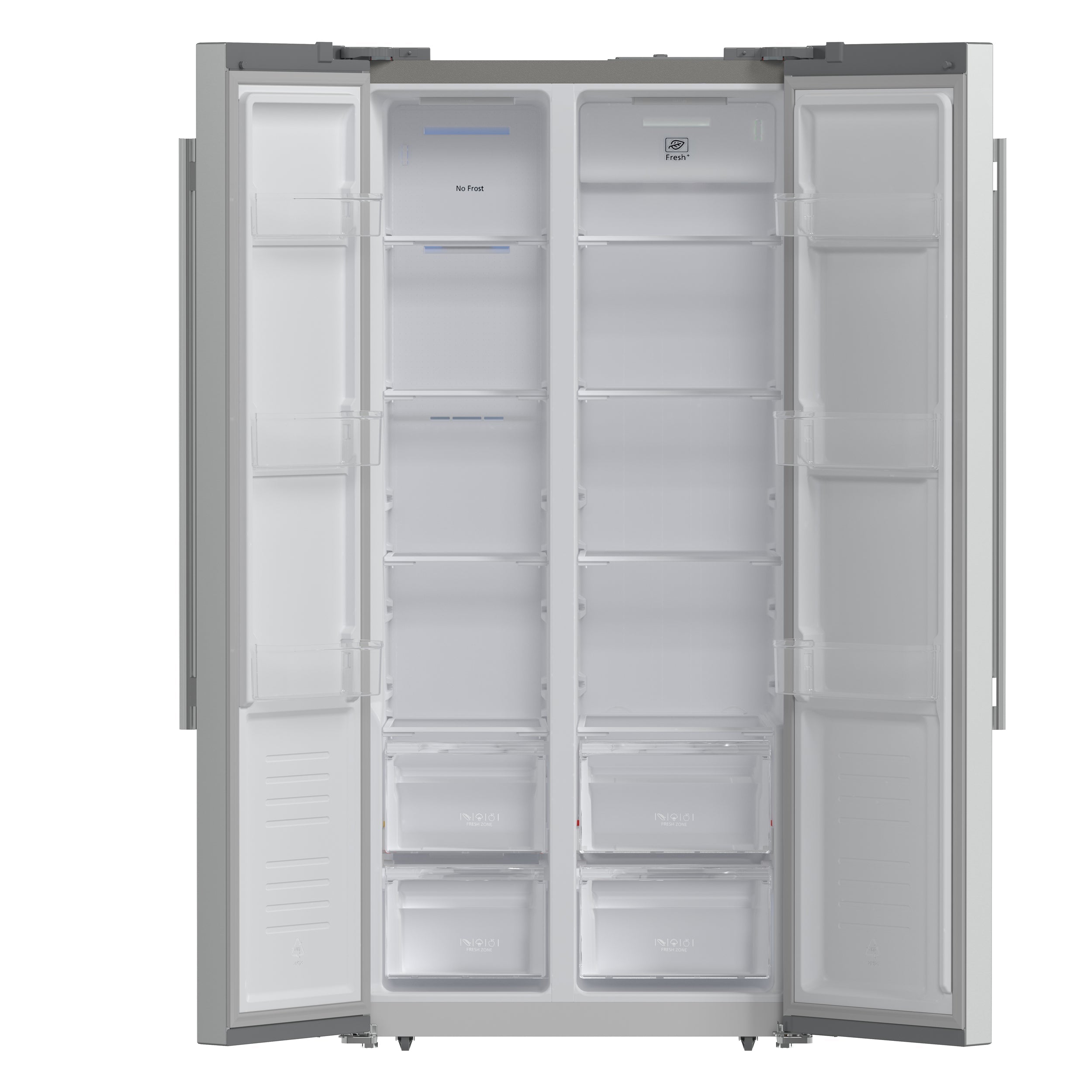 Forno Salerno 33-Inch Side-by-Side Built-In Refrigerator, 15.6 Cu. Ft., Stainless Steel (FFRBI1805-33SB)