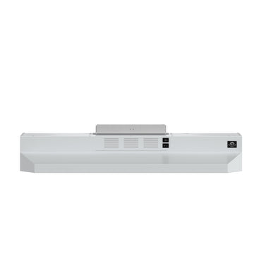 FORNO Cappa 30-Inch Under-Cabinet Range Hood, 200 CFM, Convertible, White (FRHUC5200-30WHT)