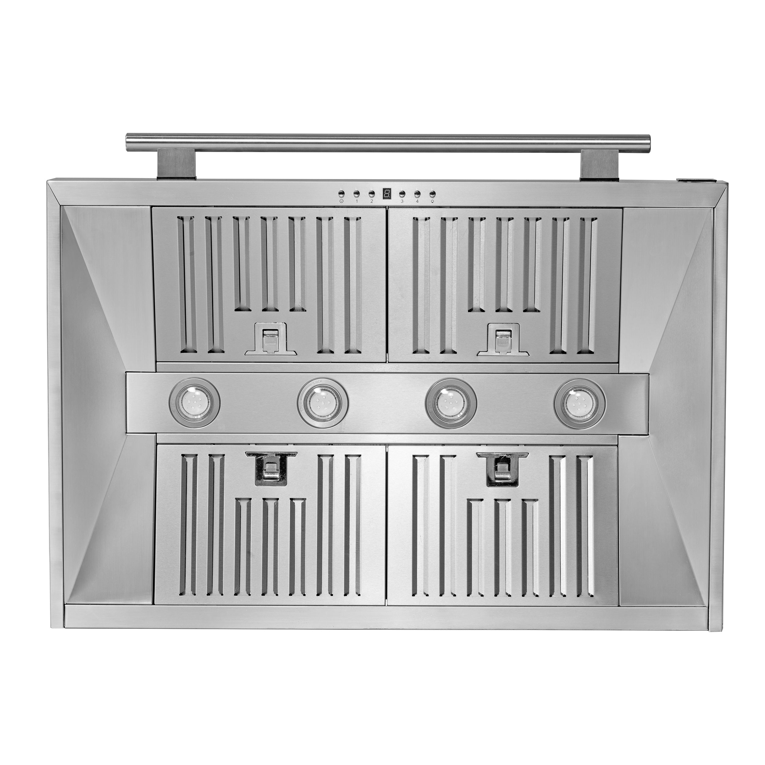 Forno Aria 36-Inch Wall Mount Range Hood, 1200 CFM, Stainless Steel (FRHWM5095-36)