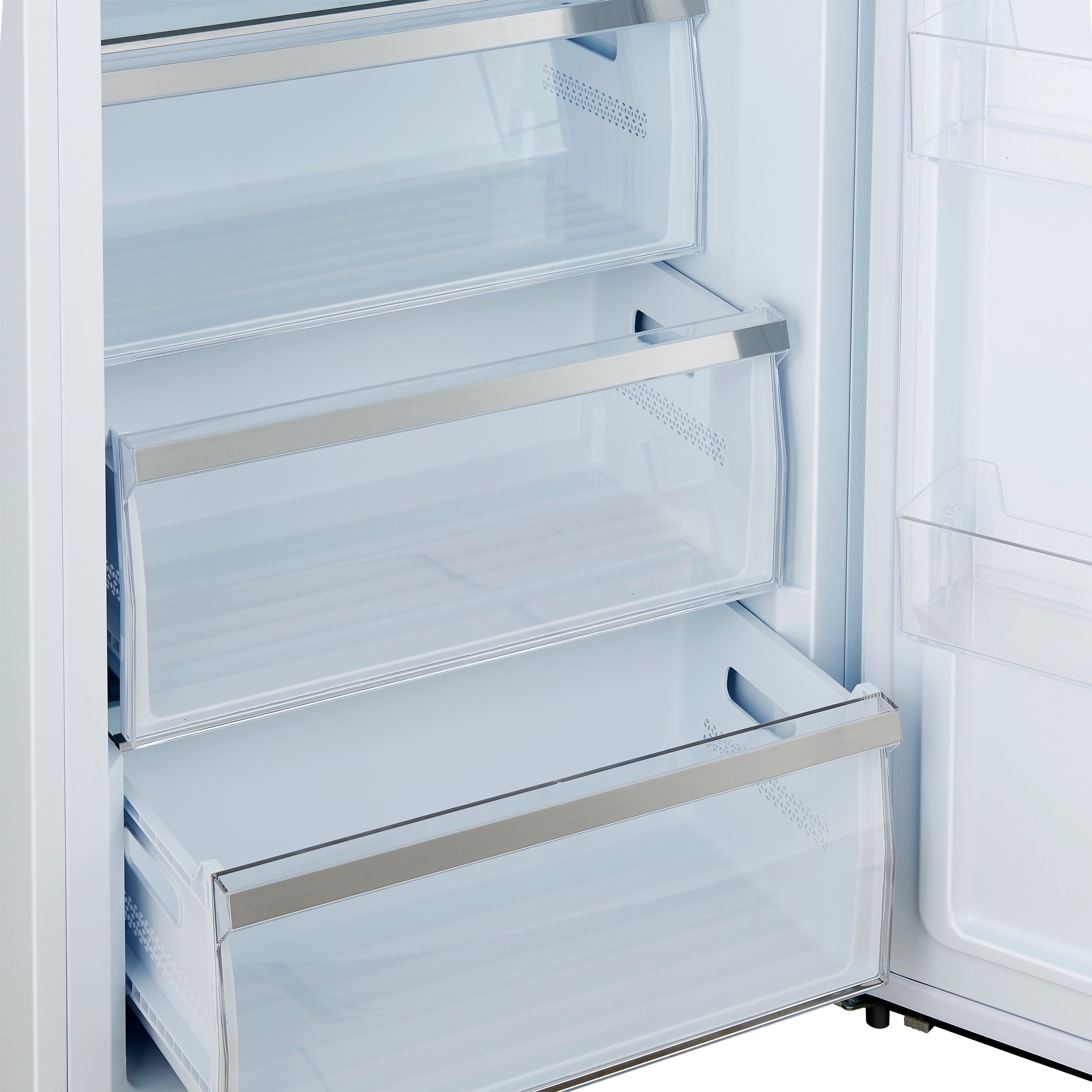 FORNO Maderno 60-Inch Built-In Convertible Refrigerator/Freezer, 27.2 cu ft, White, Antique Brass Handles, Trim Kit Included (FFFFD1722-60MG-WHT)