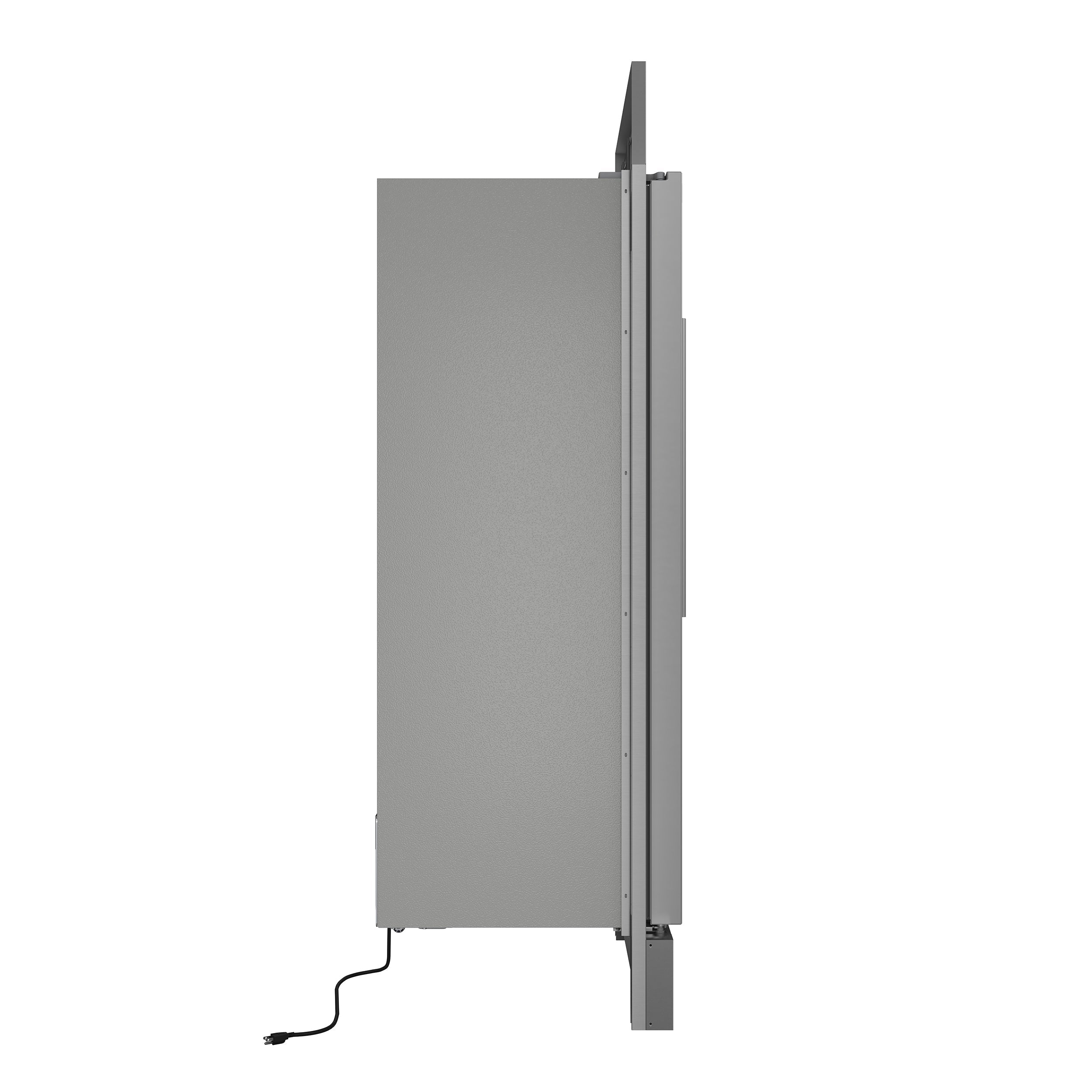 FORNO Maderno 32 in. 13.6 cu ft Built-In Convertible Refrigerator/Freezer, Left Swing, Stainless Steel with Trim Kit (FFFFD1722-32LSG)