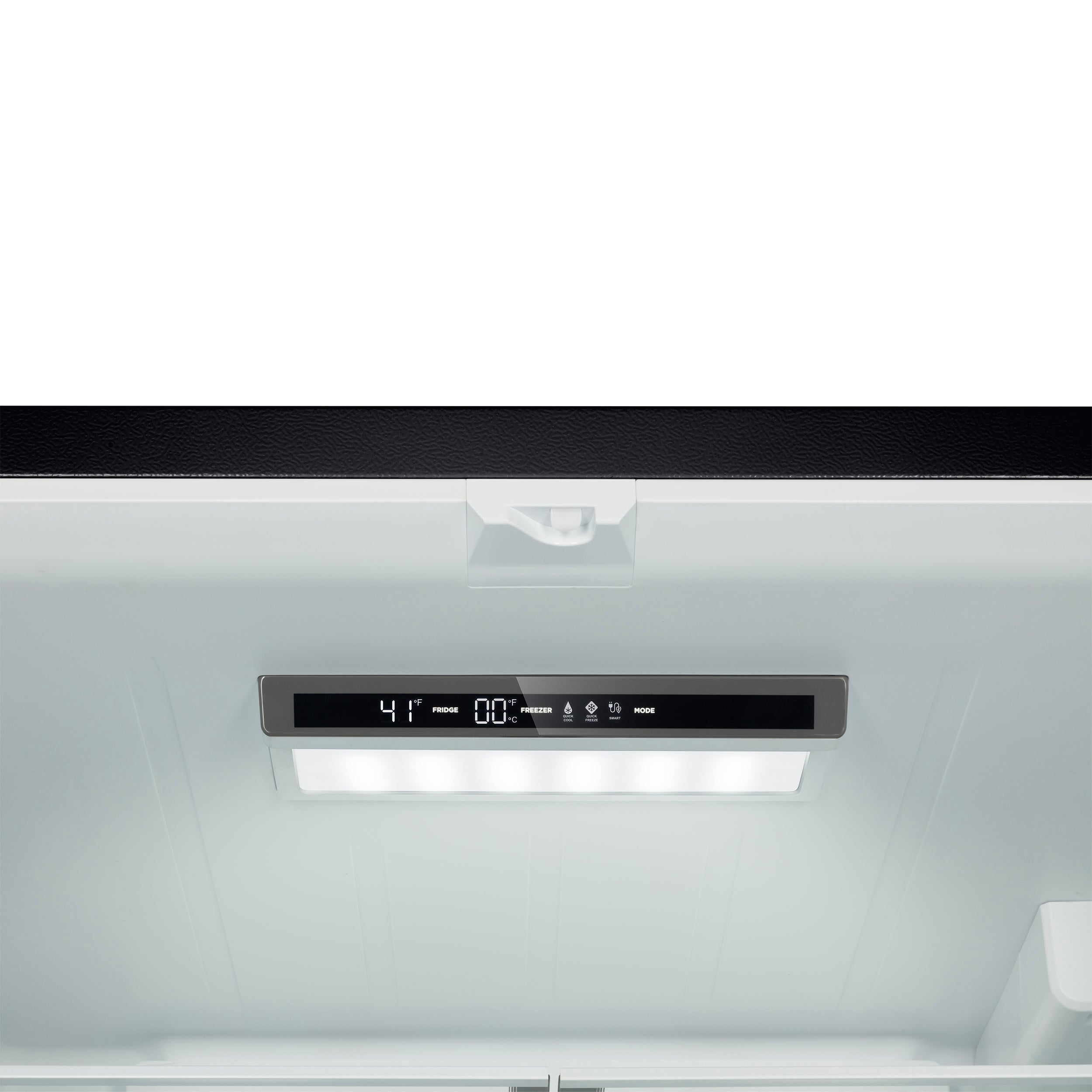 Forno Rivello 36-Inch French Door Refrigerator, Standard Depth, Water & Ice Dispenser, Black with Antique Brass Accents (Model FFFFD1783-36BLK)