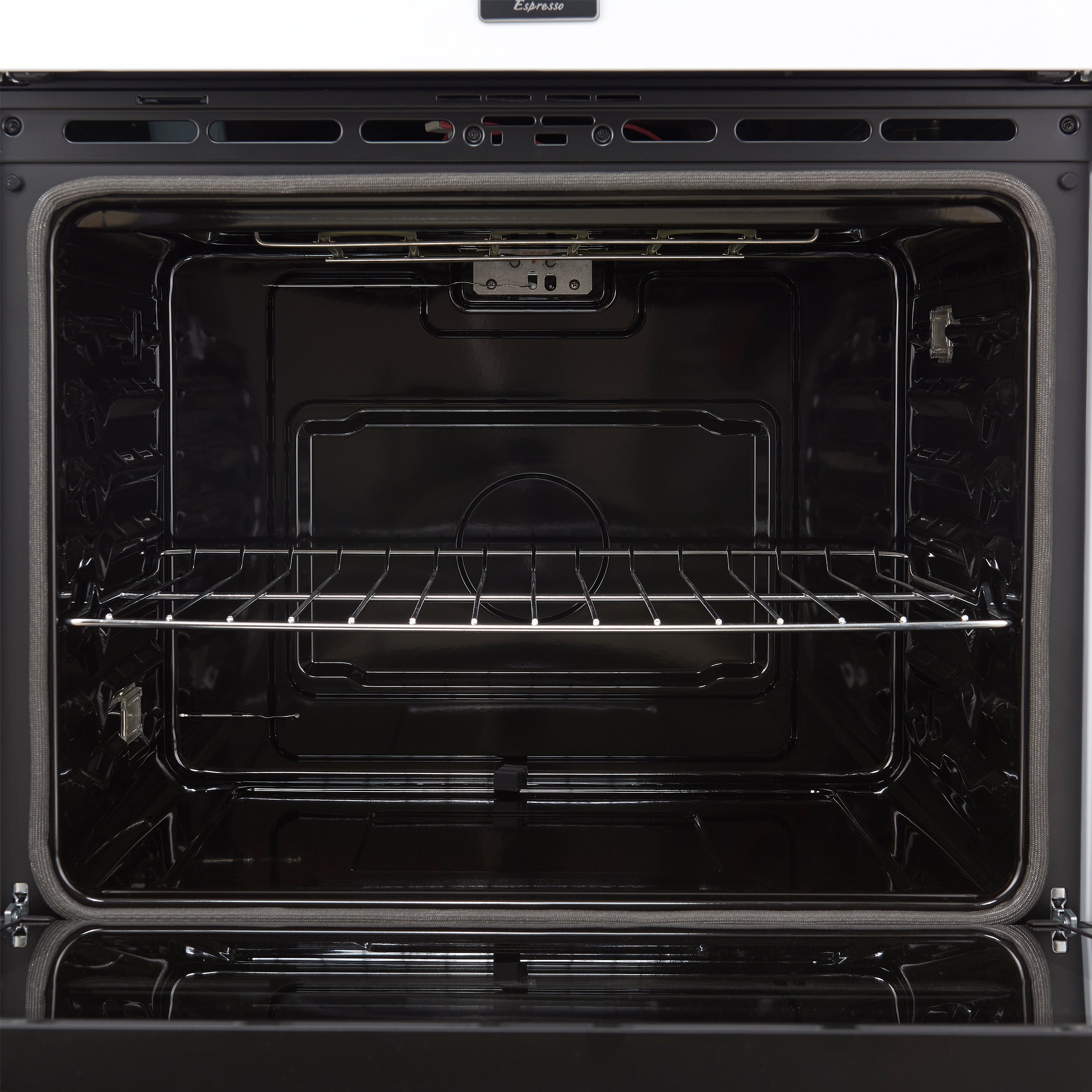 FORNO Espresso Vomero 30-Inch Electric Double Wall Oven, 10.0 cu. ft., White with Stainless Steel Accents (FBOEL1324-30WHT)
