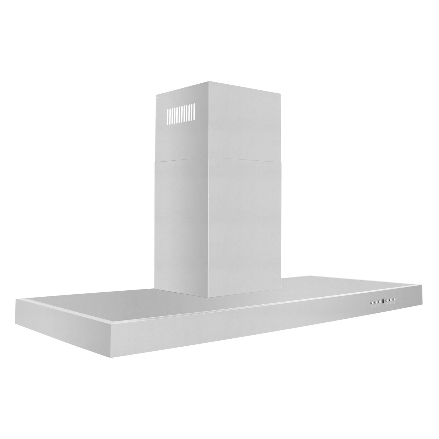 ZLINE 48 in. Wall Mount Range Hood Convertible Vent Stainless Steel 4-Speed LED Lighting (KE-48)
