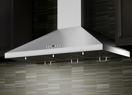 ZLINE 48" Wall Mount Range Hood Convertible Vent Stainless Steel with Crown Molding (KL2CRN-48)