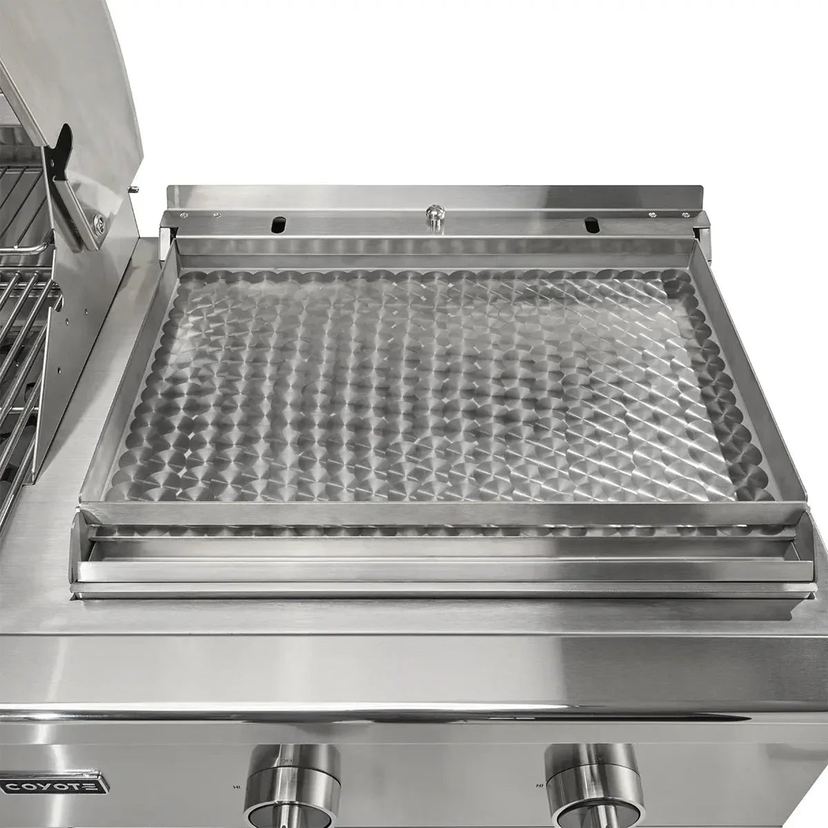 Coyote 50" Combo Built-In Gas and Flat Top Grill