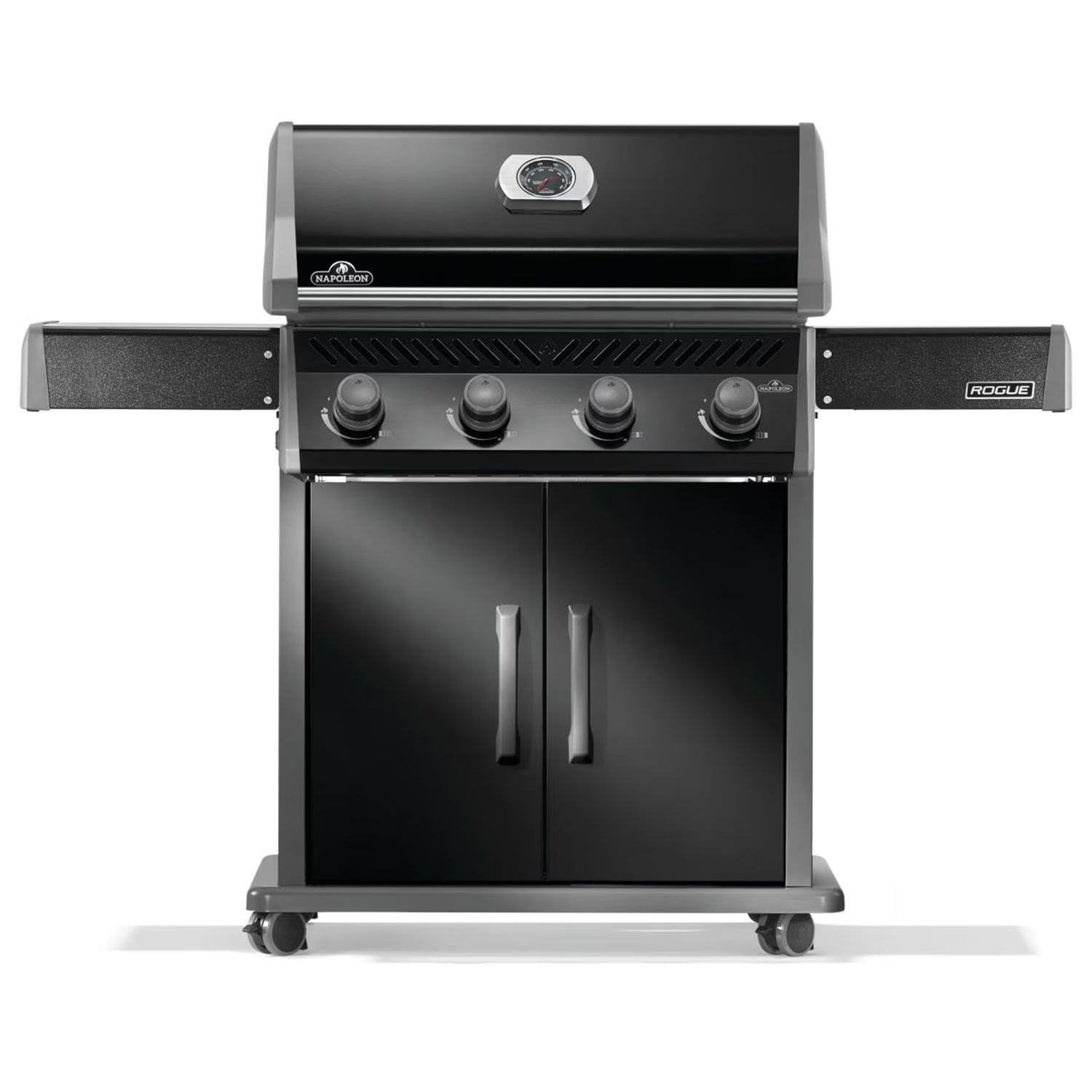 Napoleon Rogue 525 4-Burner Propane Gas Grill, Black (R525PK-2-SS)
