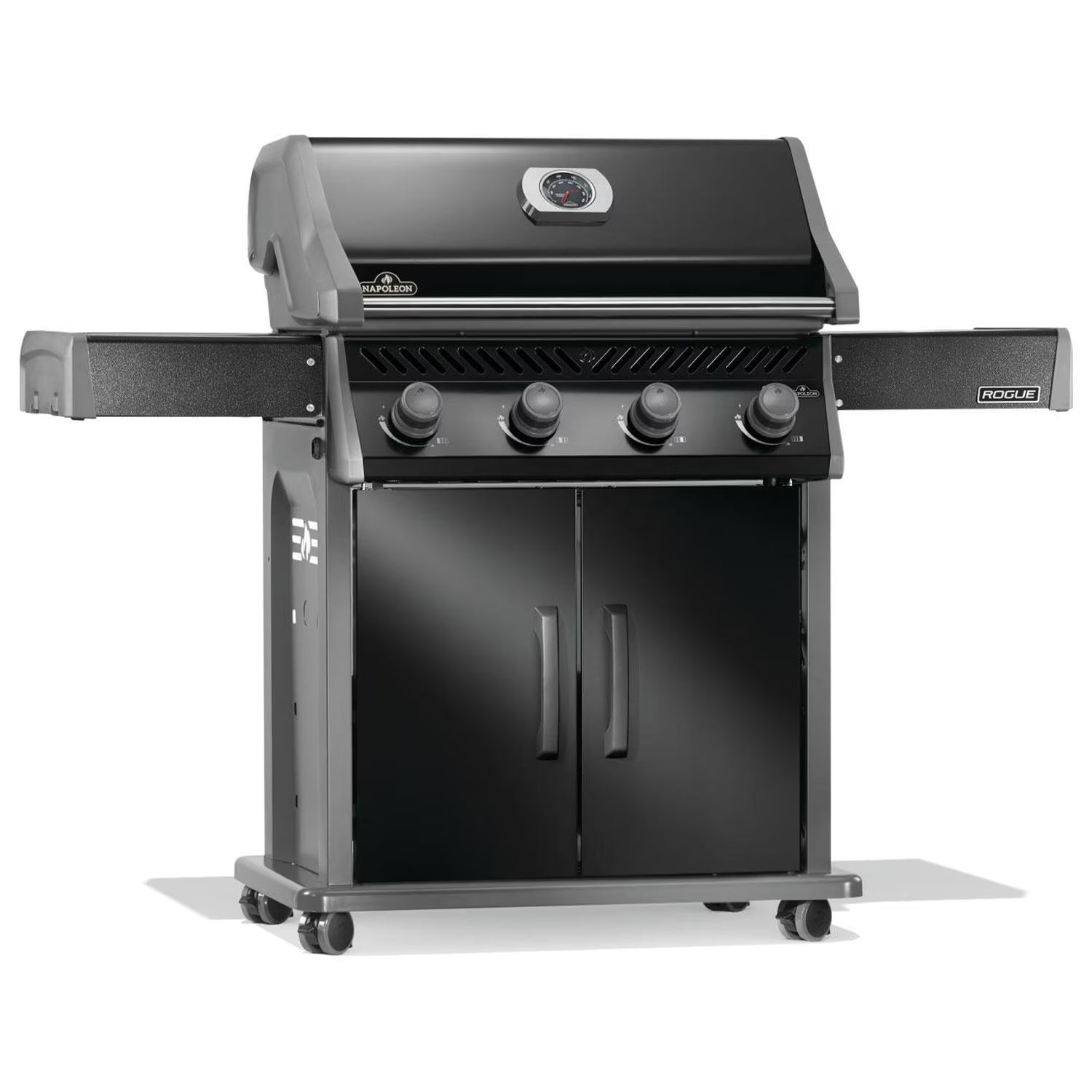 Napoleon Rogue 525 4-Burner Propane Gas Grill, Black (R525PK-2-SS)