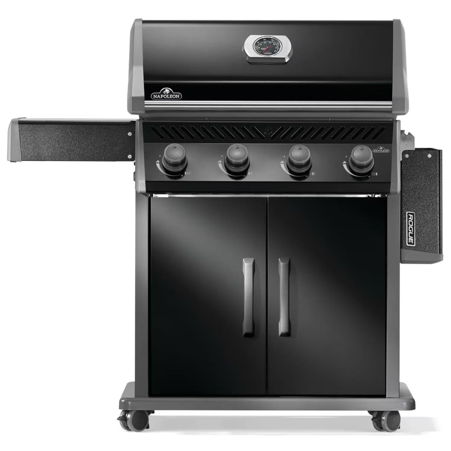 Napoleon Rogue 525 4-Burner Propane Gas Grill, Black (R525PK-2-SS)