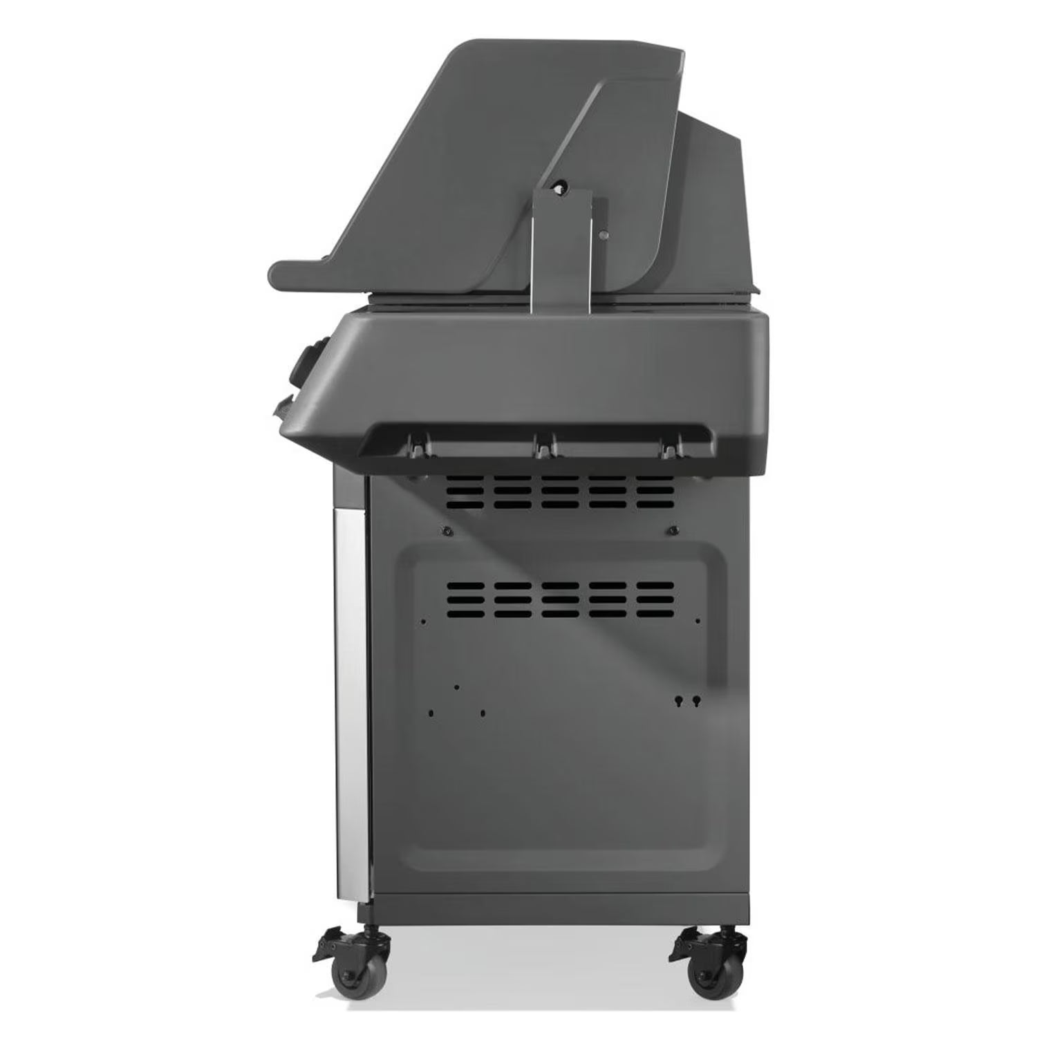 Napoleon Prestige 500 Propane Gas Grill, 4-Burner with Rotisserie Kit and Infrared Side Burner, Stainless Steel (P500VRSIBPSS)