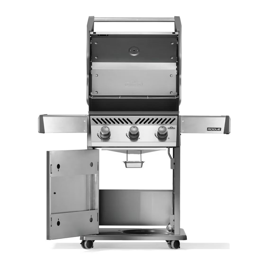 Napoleon Rogue 425 Propane Gas Grill, 3 Burners, Stainless Steel (Model R425PSS-2)