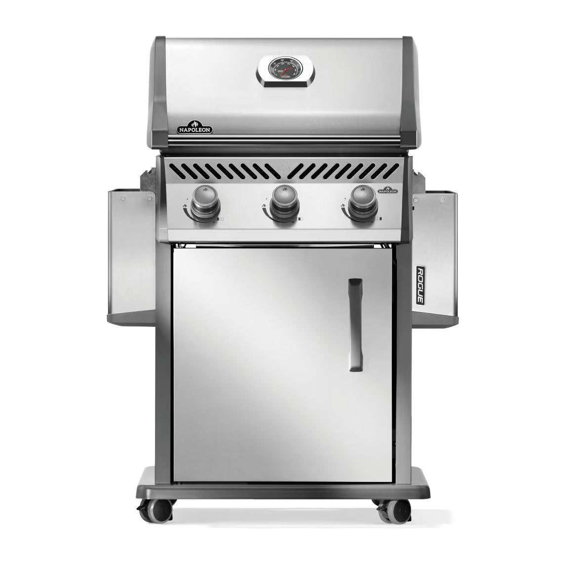 Napoleon Rogue 425 Propane Gas Grill, 3 Burners, Stainless Steel (Model R425PSS-2)