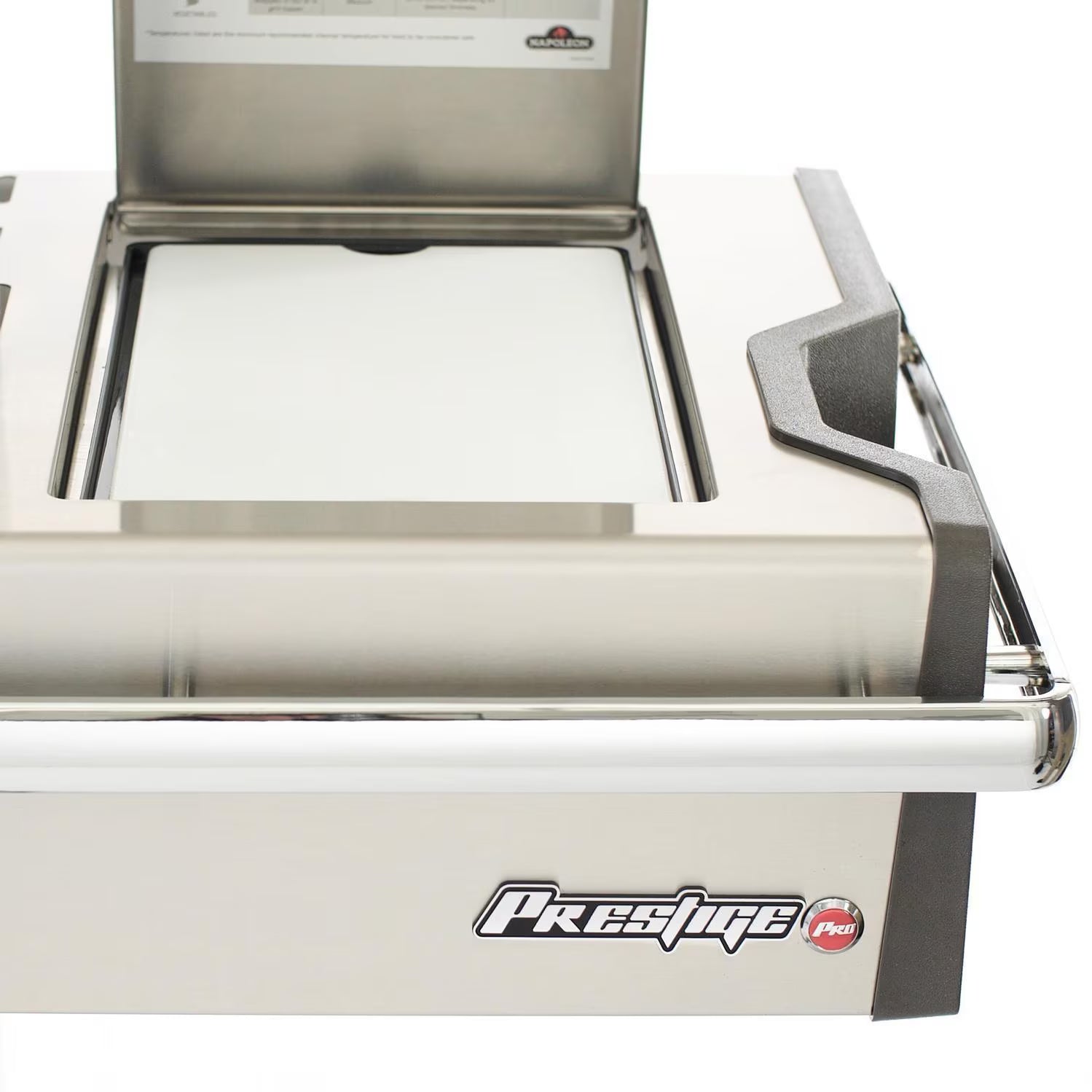 Napoleon Prestige PRO 500 4-Burner Propane Gas Grill with Rotisserie and Infrared Side Burner (Model PRO500RSIBPSS-3)