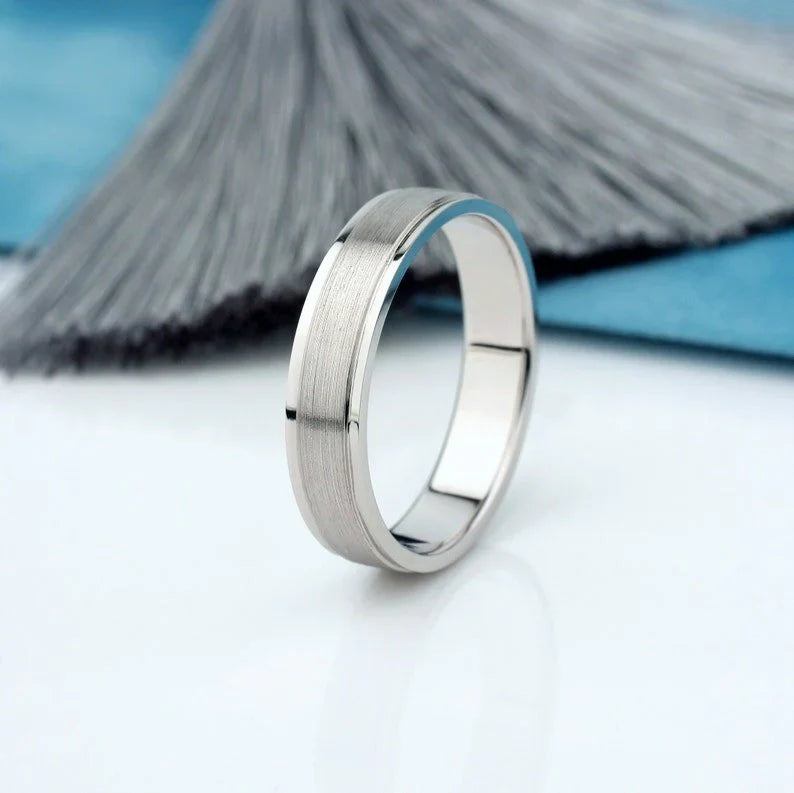 Serendipity Couple Bands Pure 925 Silver