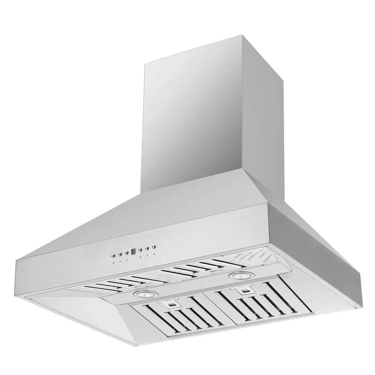 FORNO Appliance Package - 30" Gas Range, 30" Range Hood, 60" Refrigerator, AP-FFSGS6276-30-W-4