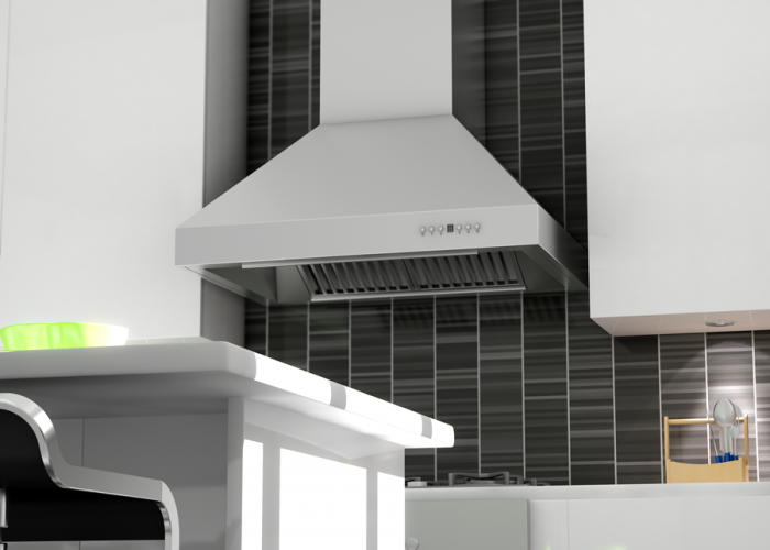 ZLINE 60 in. Wall Mount Range Hood Stainless Steel Ducted Professional 667-60