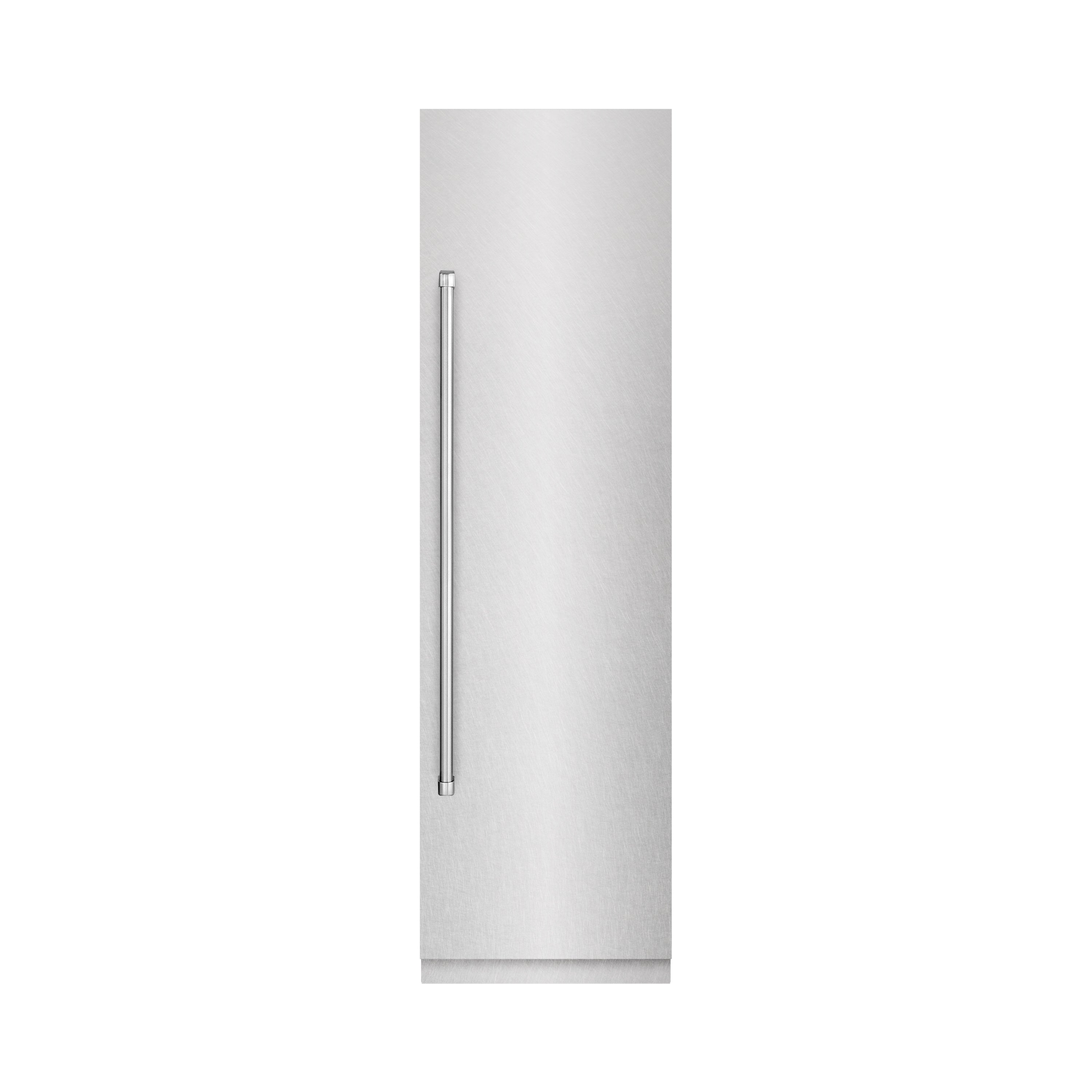 ZLINE 24 in. Column Refrigerator, 12.5 Cu. Ft., Satin Stainless Steel with Graphite Gray Interior (RCRV-SN-24)