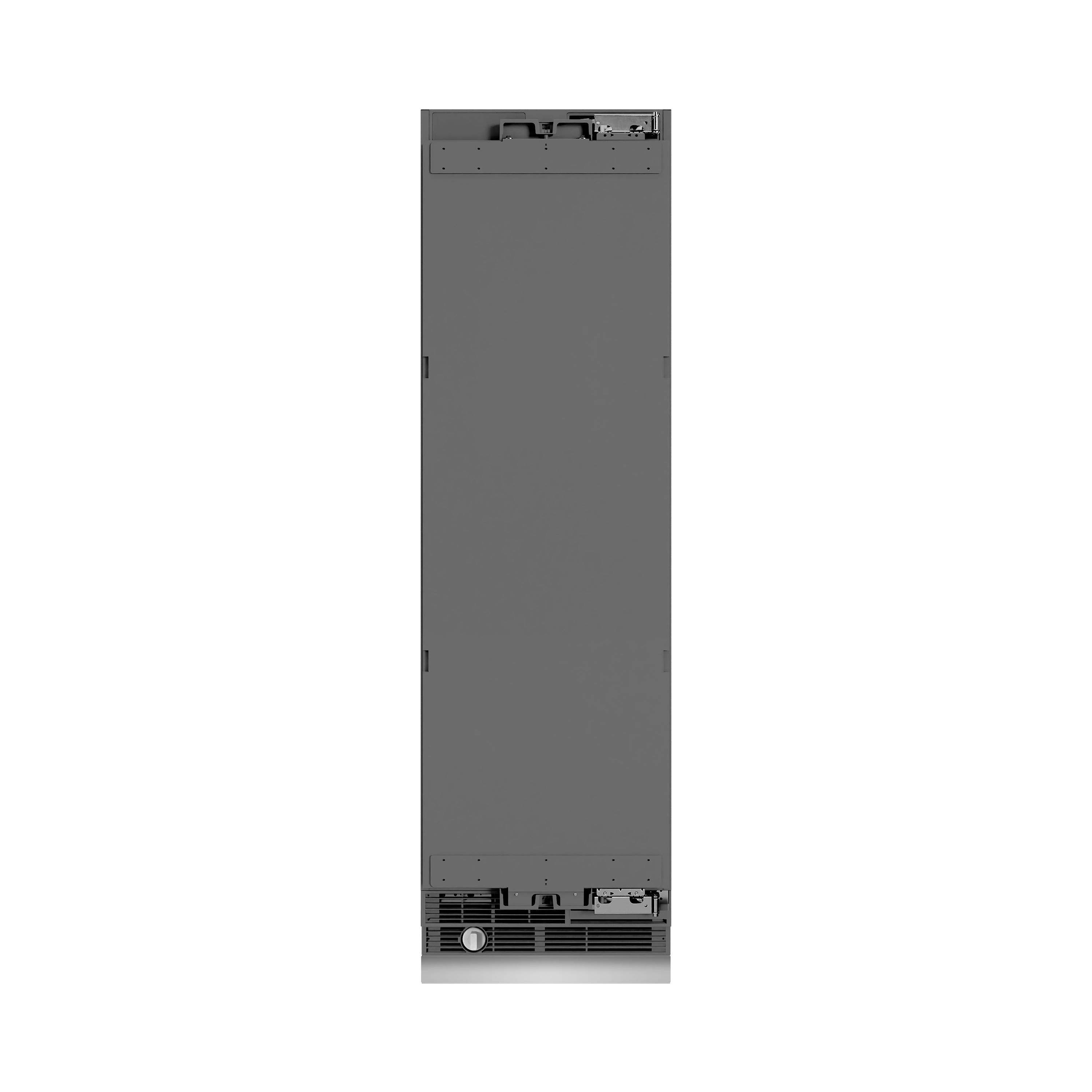 ZLINE 24 in. Column Refrigerator, Panel Ready, 12.5 Cu. Ft., Graphite Gray Interior (RBCRV-24)