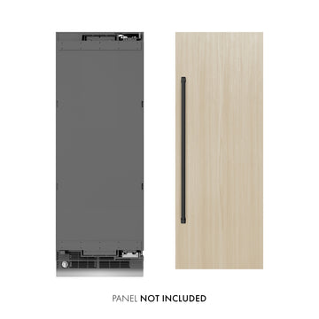 ZLINE 24 in. Column Refrigerator 12.5 cu. ft. Stainless Steel Graphite Gray Interior (RCRV-304-24)