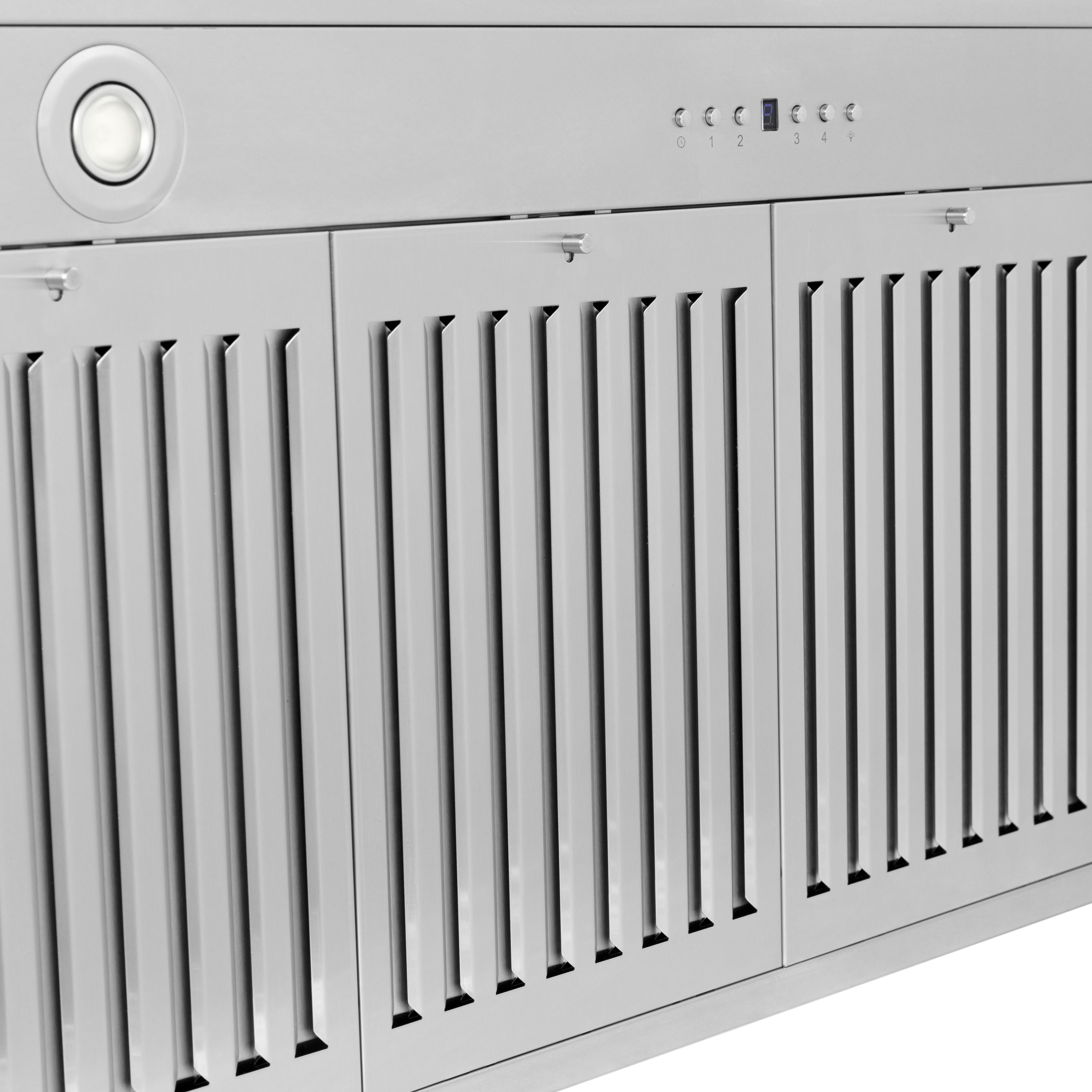 ZLINE 48-Inch Wall Mount Range Hood Stainless Steel Champagne Bronze Handle Autograph Edition (KB4STZ-48-CB)