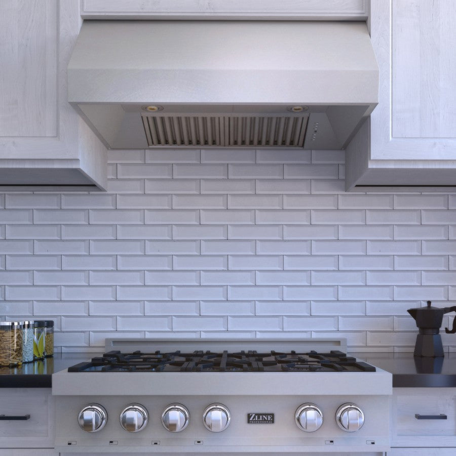 ZLINE 36-Inch Under Cabinet Range Hood, Satin Stainless Steel, Convertible Ventilation, 8685S-36