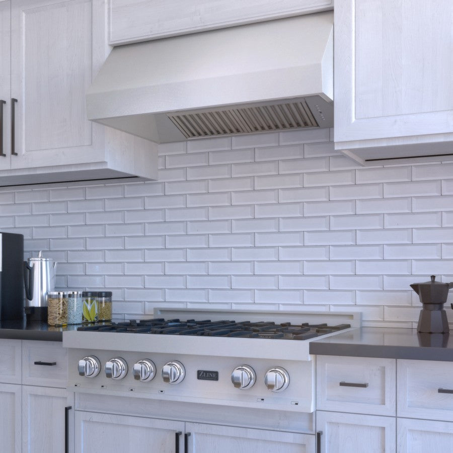 ZLINE 36-Inch Under Cabinet Range Hood, Satin Stainless Steel, Convertible Ventilation, 8685S-36