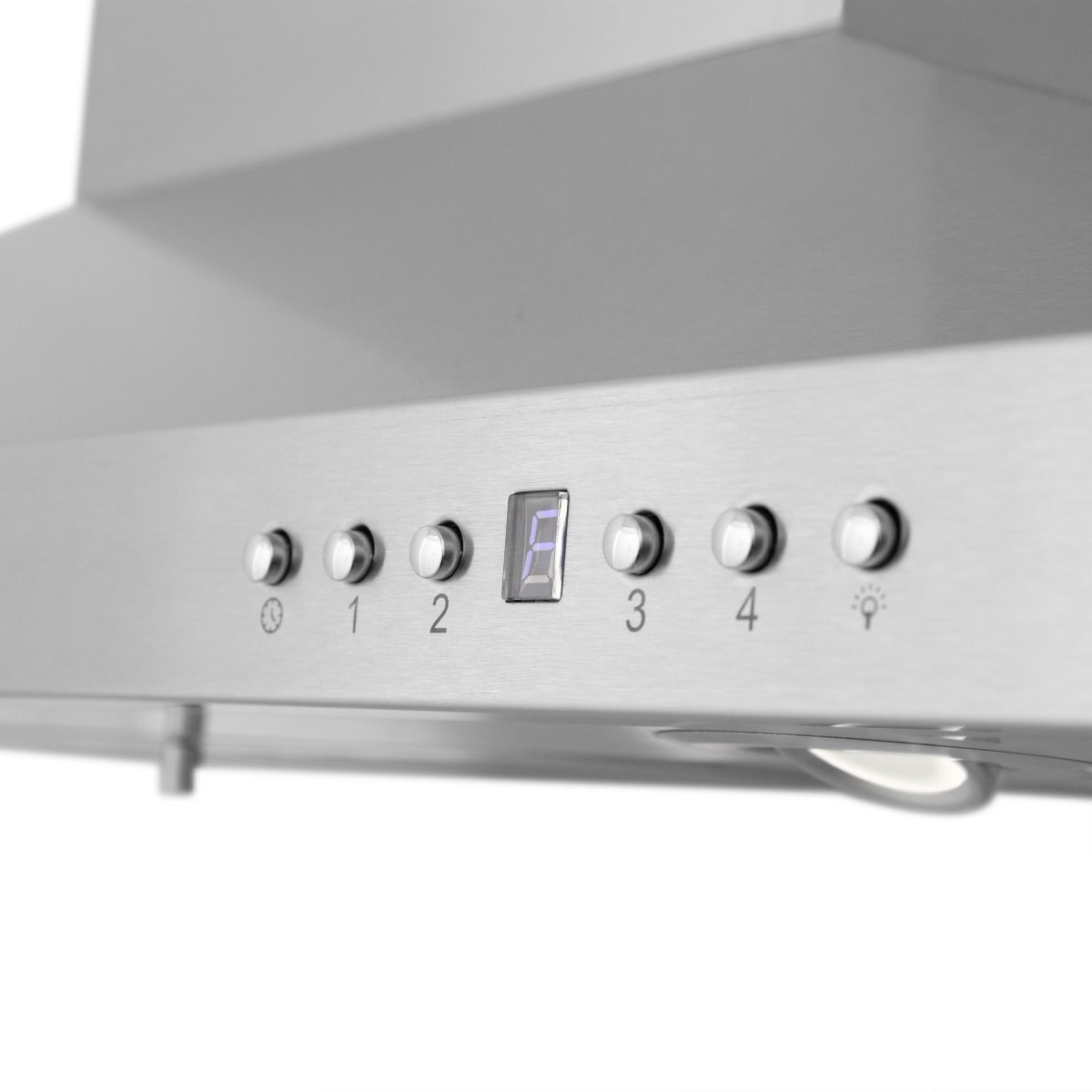 ZLINE 48 in. Island Mount Range Hood with Bluetooth Speakers, Stainless Steel, 400 CFM (GL2iCRN-BT-48)