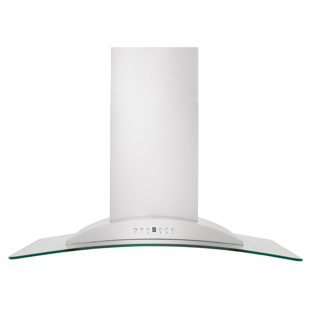 ZLINE 36 Inch Wall Mount Range Hood Stainless Steel & Glass Convertible Vent 400 CFM (KN-36)