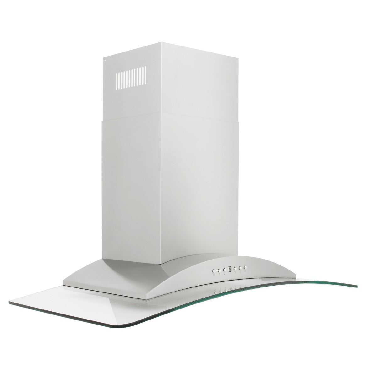 ZLINE 36 Inch Wall Mount Range Hood Stainless Steel & Glass Convertible Vent 400 CFM (KN-36)