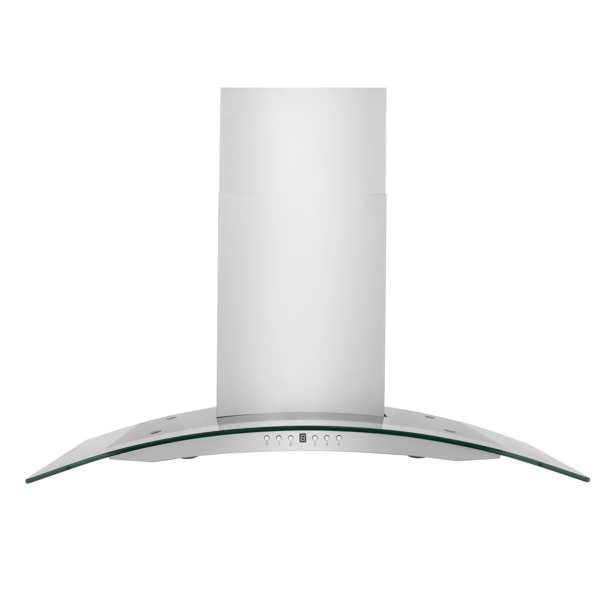 ZLINE 30 in. Wall Mount Range Hood Convertible Vent Stainless Steel & Glass (KN4-30)