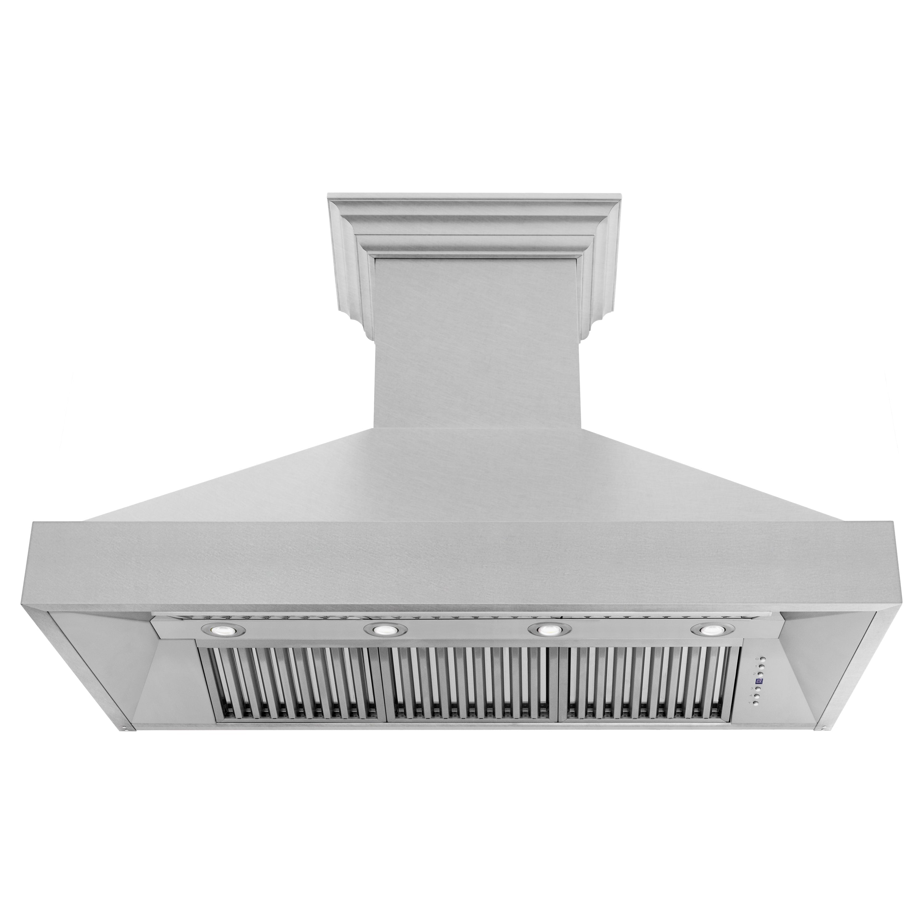 ZLINE 48 in Wall Mount Range Hood 400 CFM Satin Stainless Steel (8654SN-48)