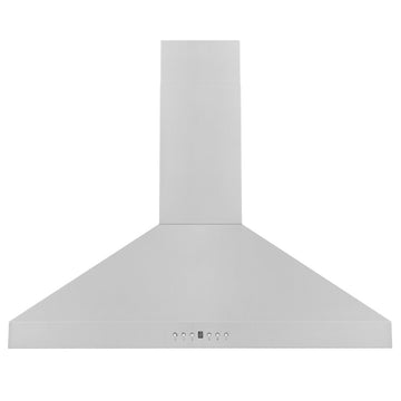ZLINE 36 Inch Wall Mount Range Hood 400 CFM Convertible Vent Stainless Steel (KL3-36)