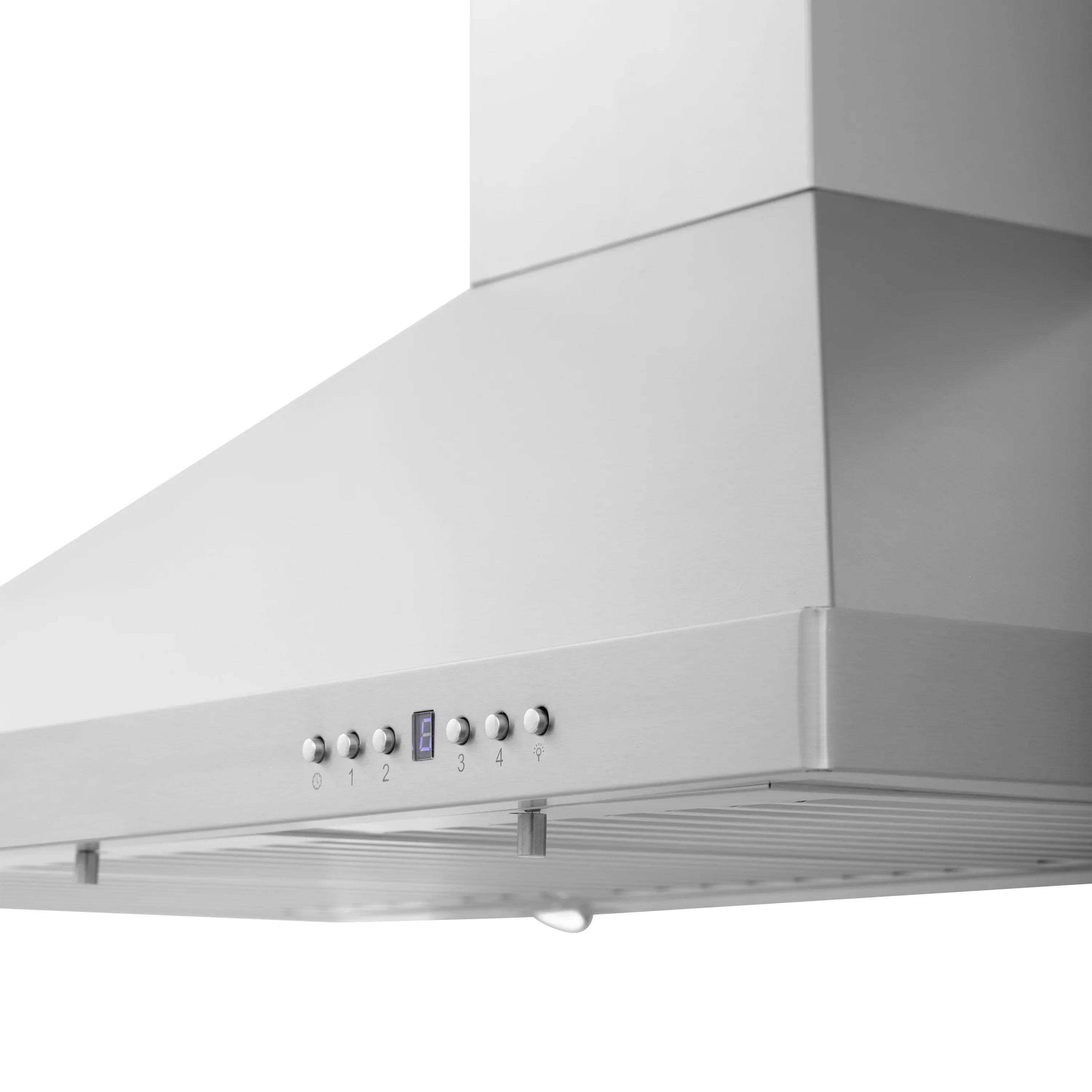 ZLINE 30 in. Wall Mount Range Hood 400 CFM Convertible Stainless Steel Kitchen Ventilation (KB-30)