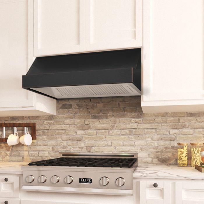 ZLINE 48 in Under Cabinet Range Hood Oil-Rubbed Bronze Finish 700 CFM (8685B-48)
