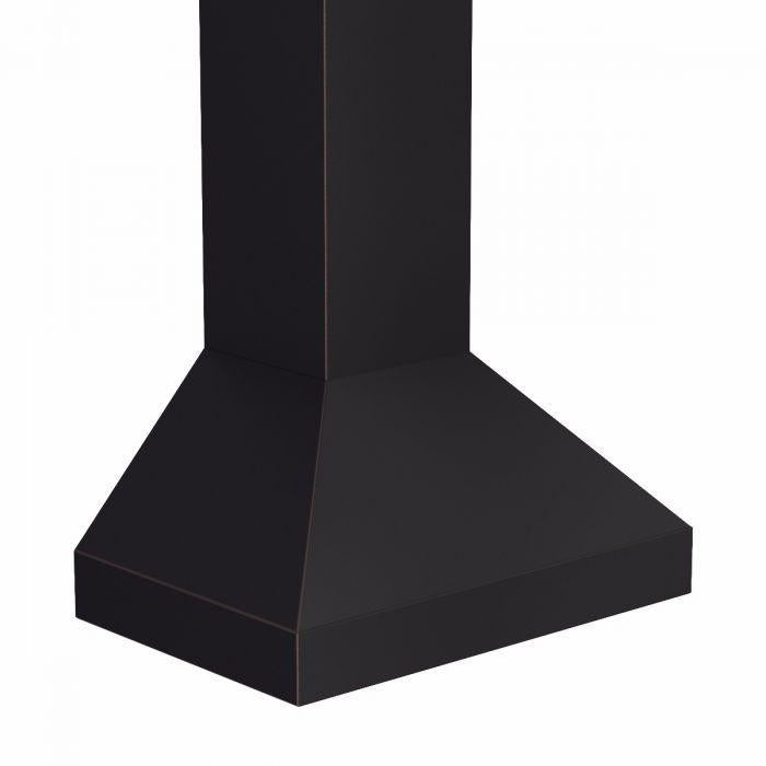 ZLINE 36 in. Wall Mount Range Hood, Oil-Rubbed Bronze Finish, 24 in. Depth (8667B-36)